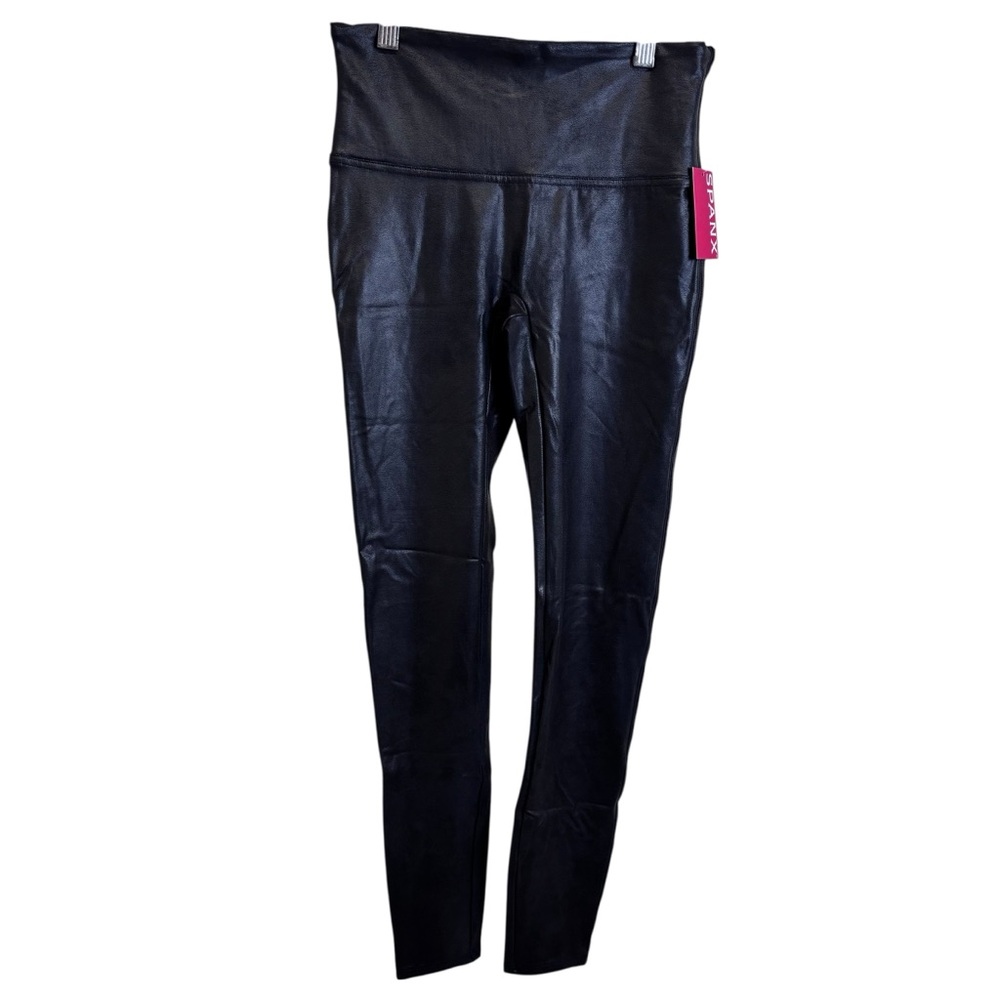 Spanx Women’s Faux Leather Leggings size M